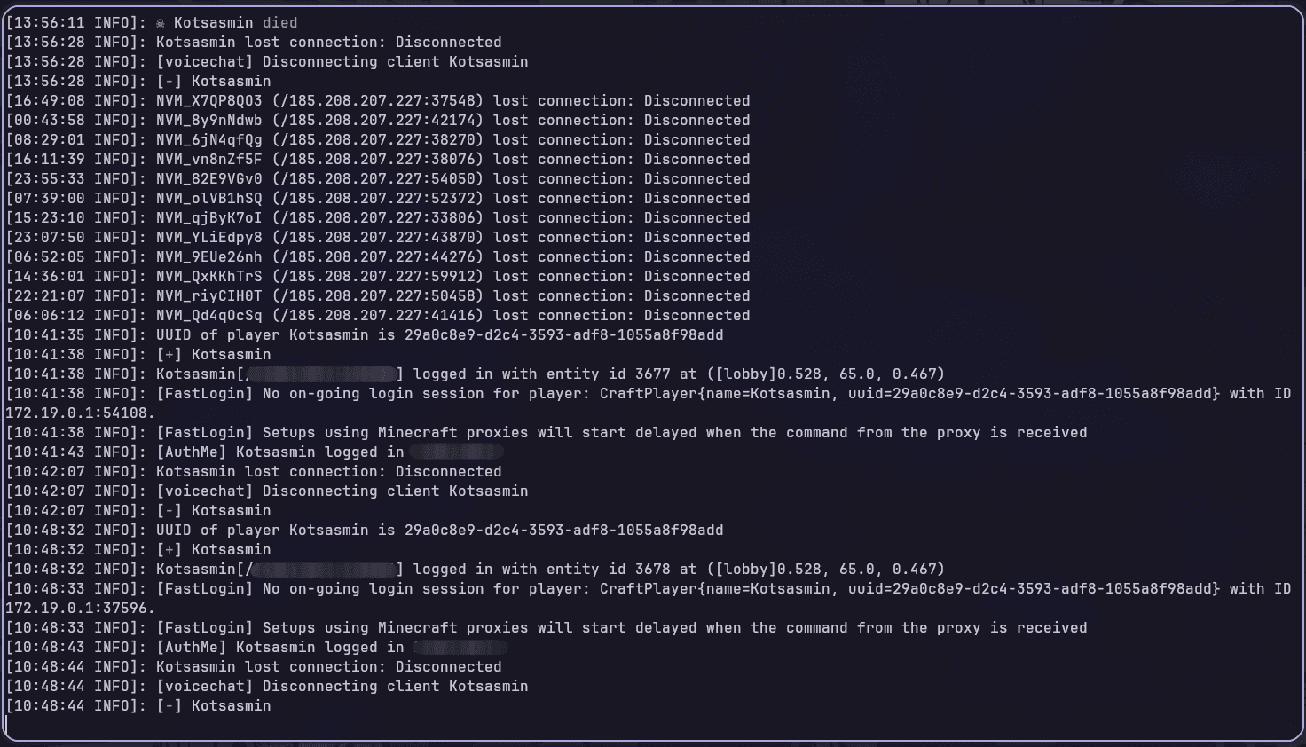 Direct SSH Connection